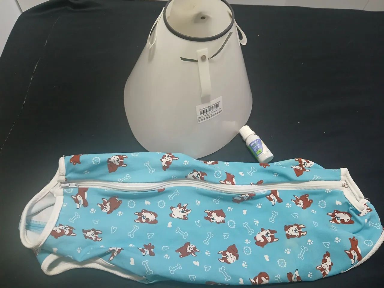 Roupa pra castração cachorro macho