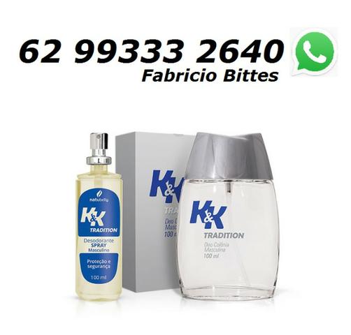 Kit Men K&K | Deo Colônia + Desodorante Spray Natubelly