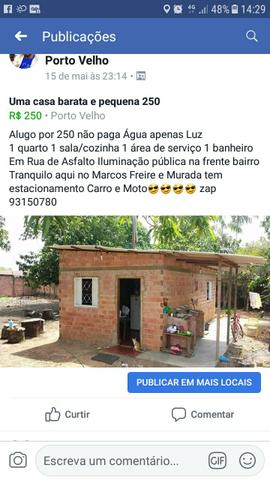 Casa boa e barata 250