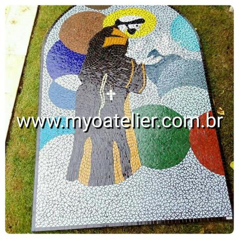 Quadro São Francisco Mosaico - Foto 6