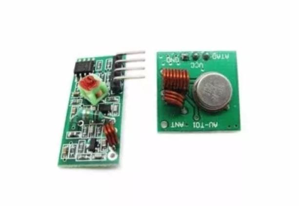 Módulo Rf Transmissor Receptor 433mhz Am Rx Tx - Foto 2