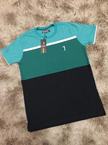 Camisetas Listradas Algodão Report com Elastano - Foto 3