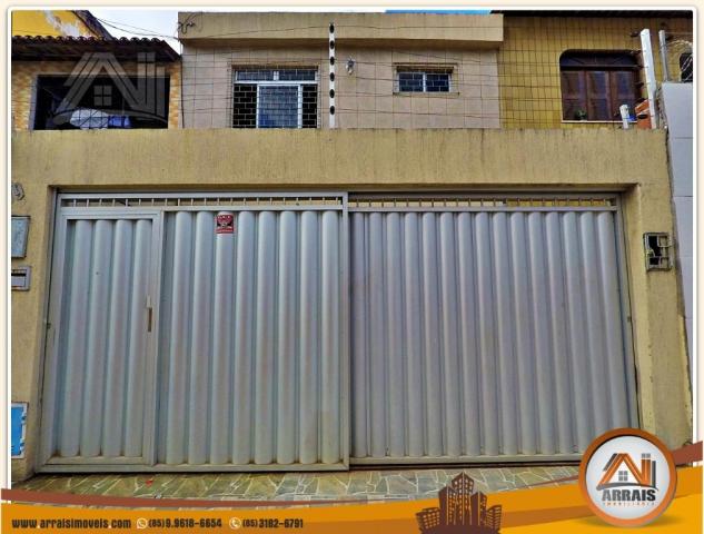 Casa com 4 dormitórios à venda, 132 m² por r$ 380.000,00 - jacarecanga - fortaleza/ce