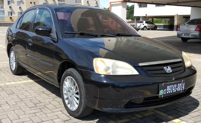 Honda Civic LX 1.7 Completo 2001/2001 R$11.800,00 Parcelo no Cartão de Credito - Foto 8