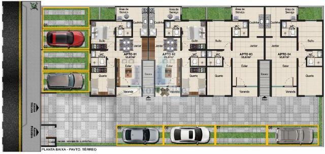 Apartamento à venda com 2 dormitórios em Jardim atlântico, Olinda cod:N04-01 - Foto 4