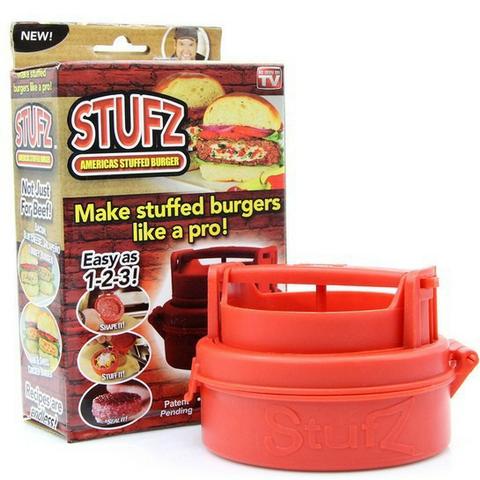 Modelador e Forma de Hamburguer Recheado Stufz
