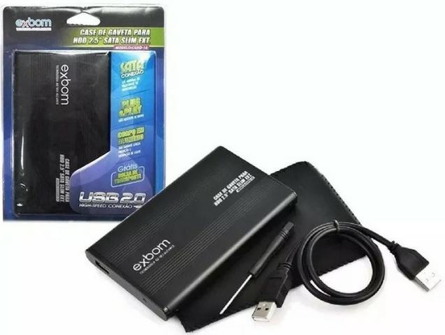 Case HD Externo Slim Exbom