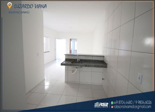 Casa Plana 2 Quartos - ótima localização - Luzardo Viana - Foto 4