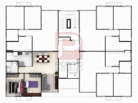 Apartamento à venda com 2 dormitórios cod:64791 - Foto 8