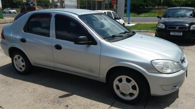 GM/ Prisma Joy 2010 1.4 Flex Prata Metálico Completo 4 Portas Excelente Estado - Foto 2