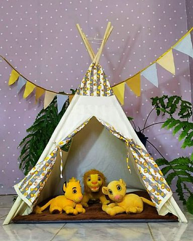 Cabana Infantil Barraca Tenda Com Colchonete - Foto 3