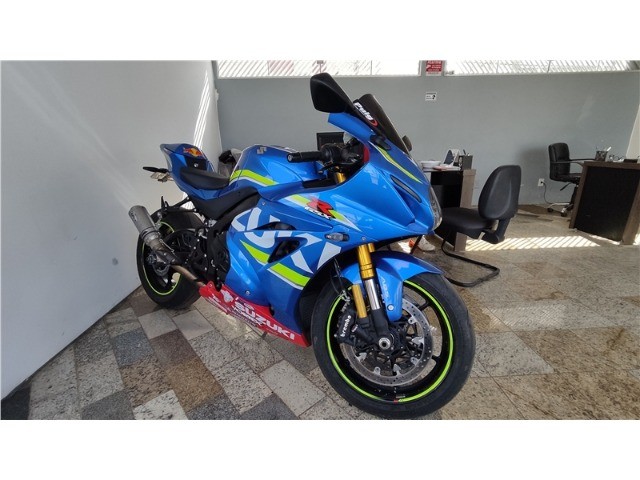 MOTO SUSUKI GSX-R1000R 2019 ABS AZUL NOVA E PERFEITA!