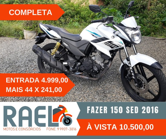 YAMAHA FAZER SED 150 2016