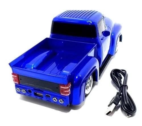 CAIXA DE SOM MINIATURA DE CAMIONETE WS-538BT  - Foto 4