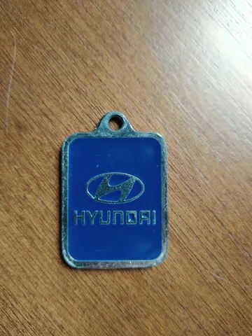 Chaveiro antigo Hyundai grupo Cordial Concórdia e Caçador - SC