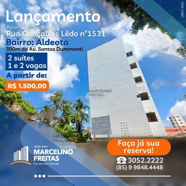 Apartamentos novos 1º locação na Gonçalves ledo 1531 02 Quartos 02 vagas Elevador Port 24  - Foto 5