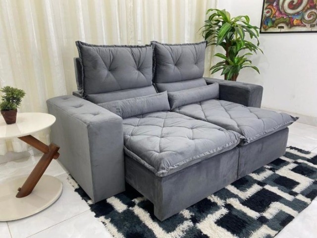 Sofá Retrátil Mônaco 2.00m LD - Foto 4