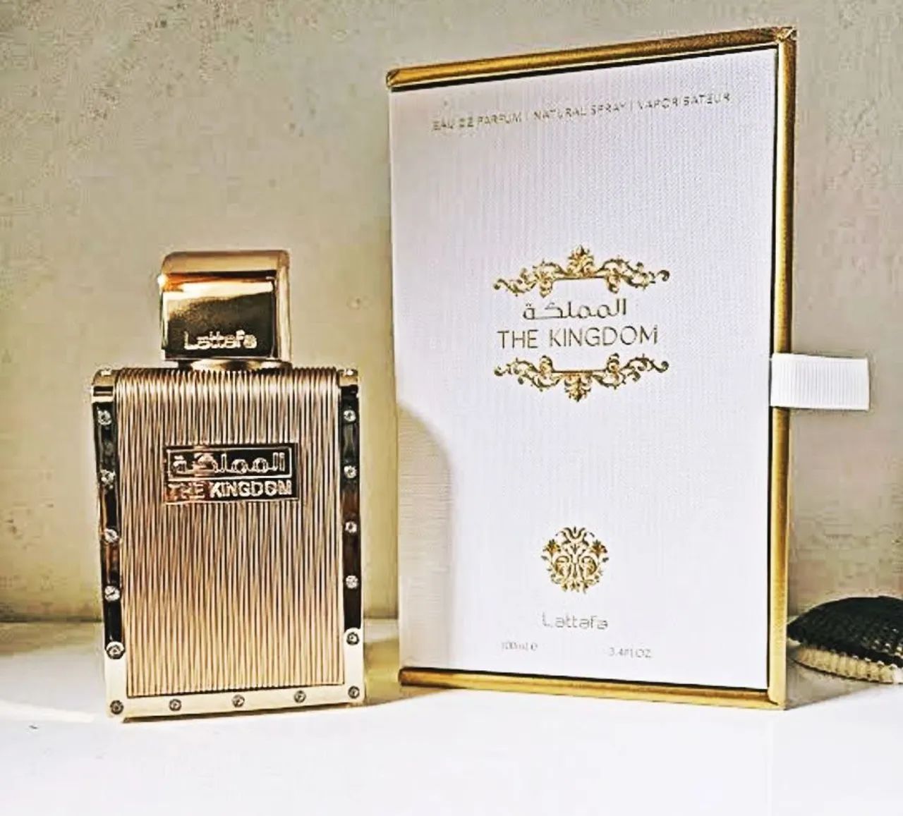 Perfume Arabe Lattafa The Kingdom Masculino - 100ml - Foto 4