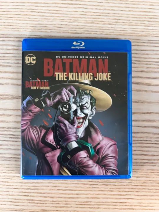 Blu-Ray Batman A Piada Mortal. Importado. Sem Legendas em PT-BR