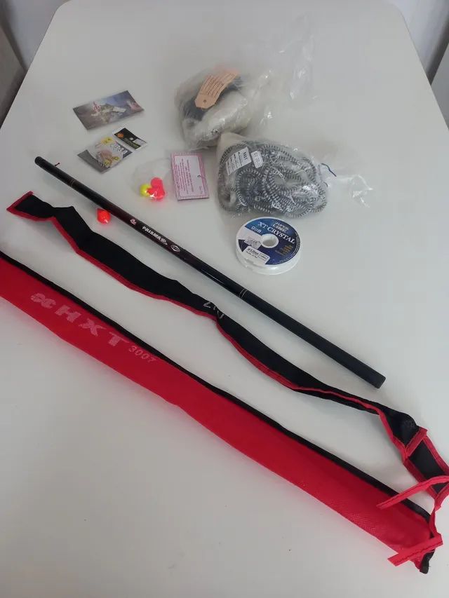 Kit pesca VÁRIAS COISAS NUNCA USADO NADA - Foto 3