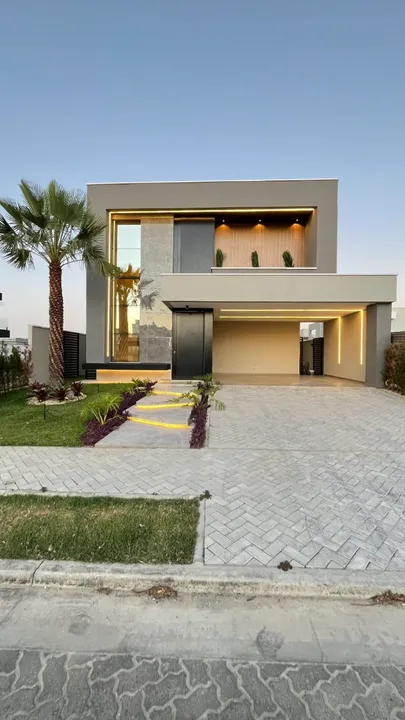 Imóvel exclusivo com piscina 4 suites escritorio e dependência na Cidade Alpha
