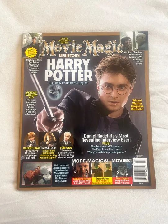 Revista Movie Magic - Harry Potter Edição Colecionador