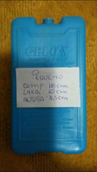 Gelo X rígido tamanho pequeno Termogel 