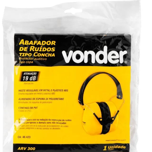 Abafador De Som e Ruído Concha Arv300 Vonder - Foto 2