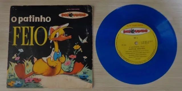 Coleção Disquinho - Festa no Céu e Patinho Feio (LPs vinil original de 1960) - Foto 2