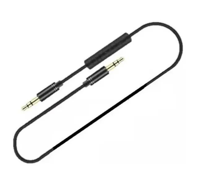 Cabo P2 Para Fone De Ouvido Com Microfone Embutido 1 Metro