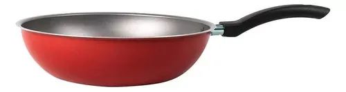 Panelas Antiaderente 7 Peças Ruby Vermelho Brinox - Foto 5