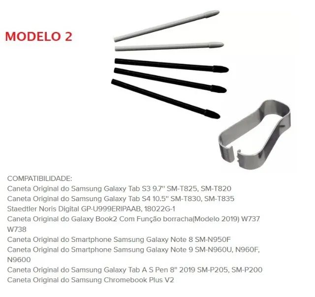 Pontas extras para canetas S Pen Samsung( Todos os modelos)  - Foto 3