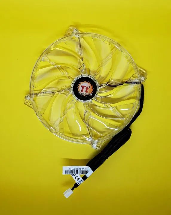 Cooler Thermaltake Fan 200 x 200 x 20 mm Led Azul AF0046 - Foto 5