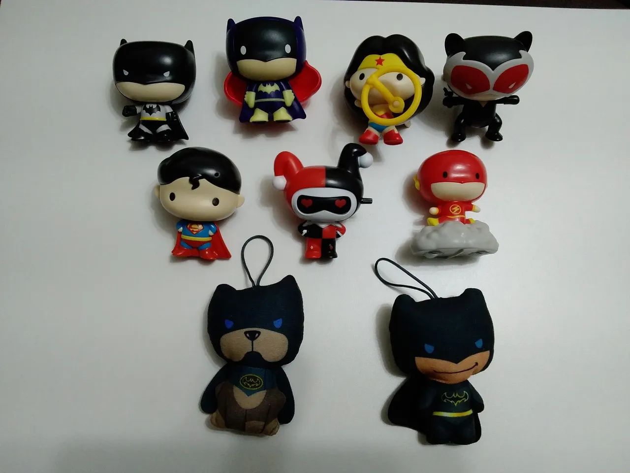 Miniaturas DC lote 9 bonecos 