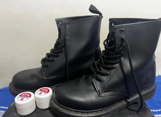 Coturno em couro N. 41