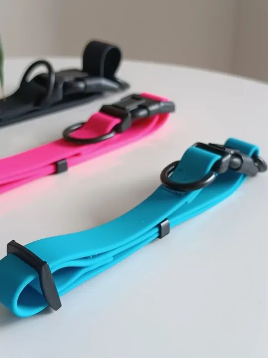 Coleira para cachorro (coleira à prova d'água P, M e G)