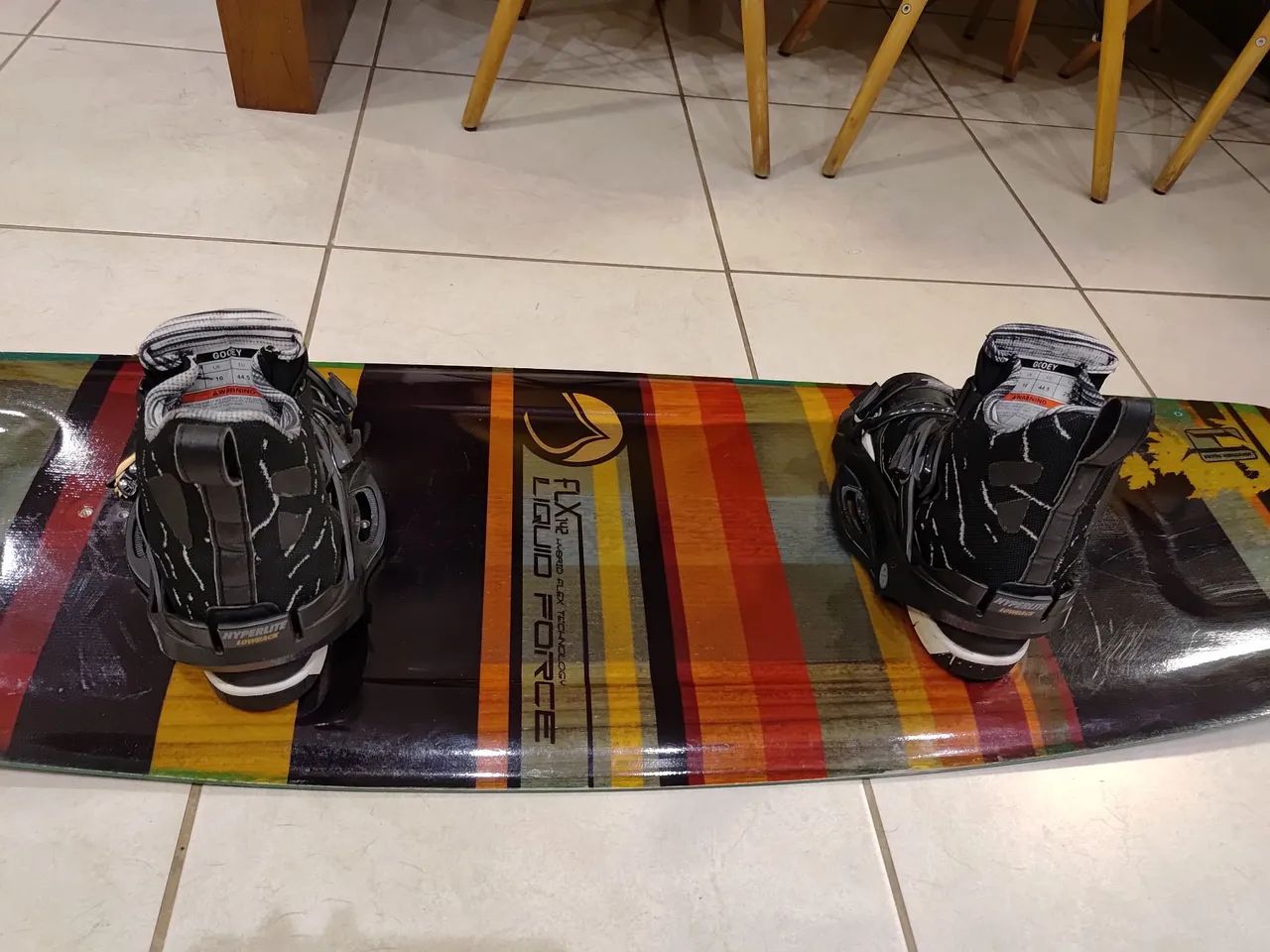 Kit wakeboard prancha e bota - Foto 3