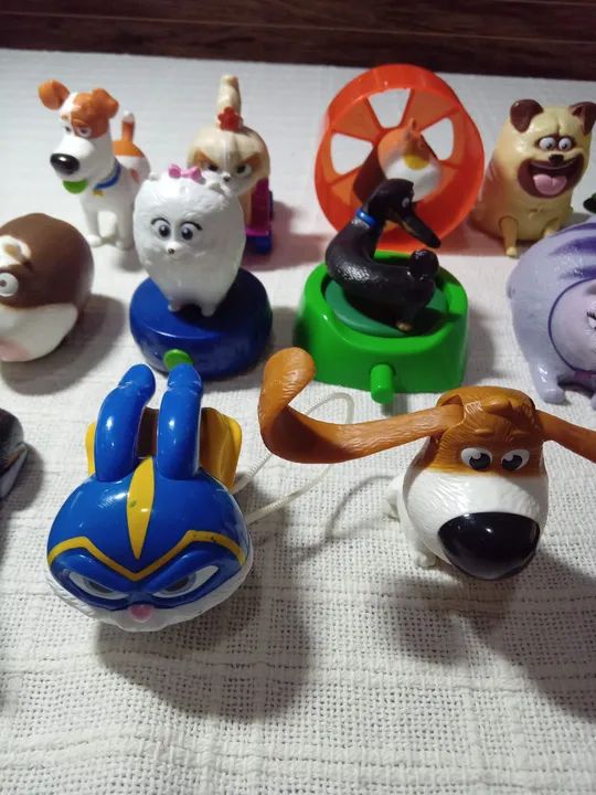 Coleção McDonald's Pets - A vida secreta dos bichos 15 bonecos sortidos - Foto 4