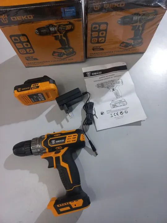 Furadeira/Parafusadeira DEKO 20V