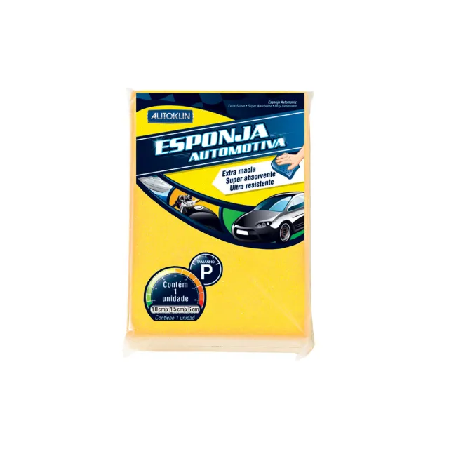 Bloco de Espuma Multiuso Esponja Automotiva P - Autoklin