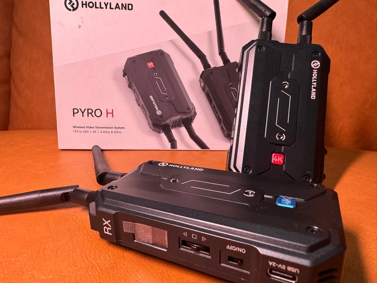 Transmissor de Vídeo Wireless Hollyland Pyro H - 4K