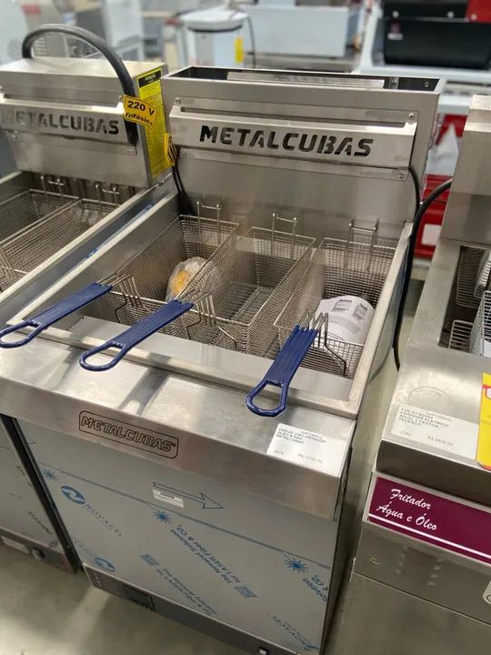 FOG-3C FRITADOR ÓLEO A GÁS - METALCUBAS  - Foto 2