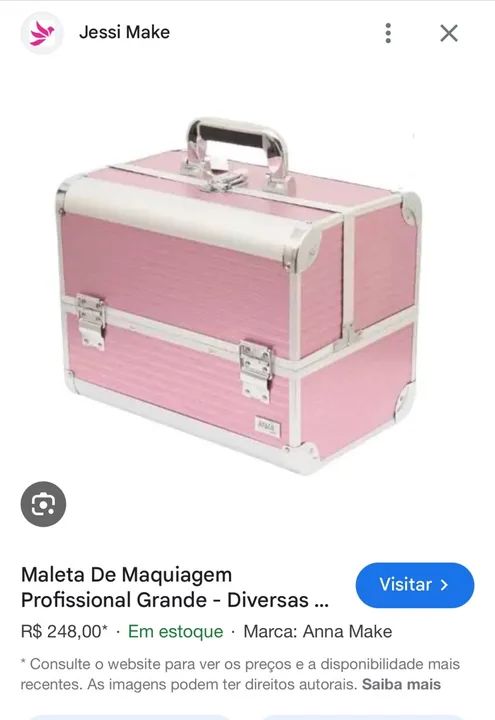 Vendo maleta profissional de maquiagem  - Foto 4