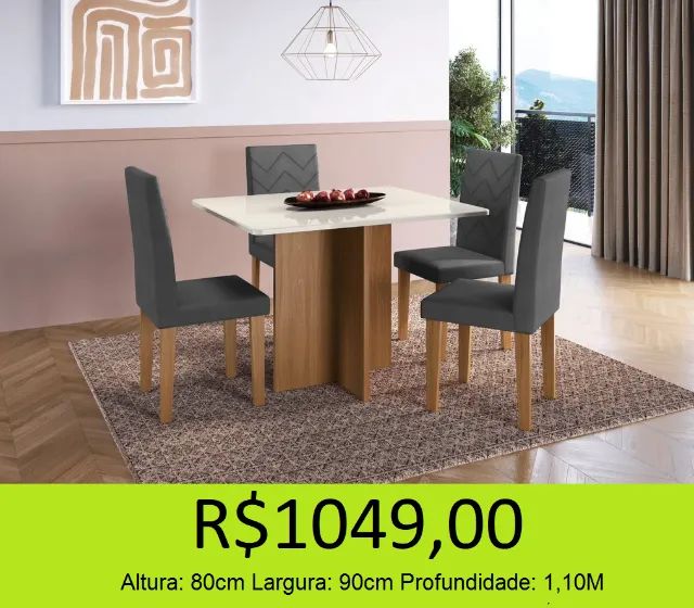 Mesa de jantar - a pronta entrega - aproveite  - Foto 2