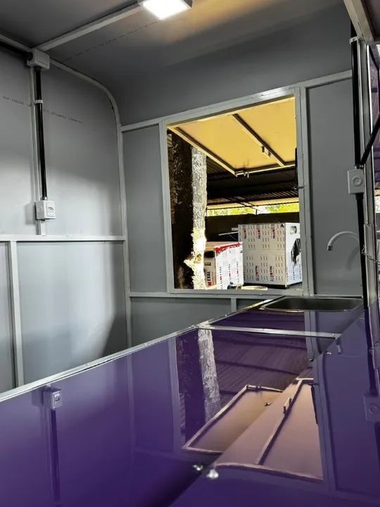 Trailer food truck loja móvel de fábrica a pronta a entrega - Foto 2