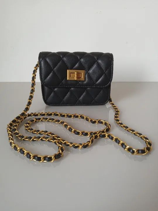 Bolsa Mini Bag Preta