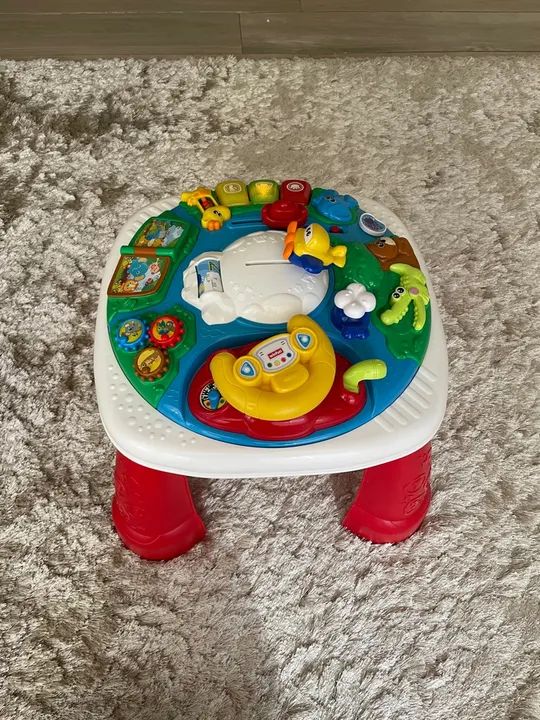 Mesa de Atividades Para Bebê 12+Meses Com Luzes e Melodias