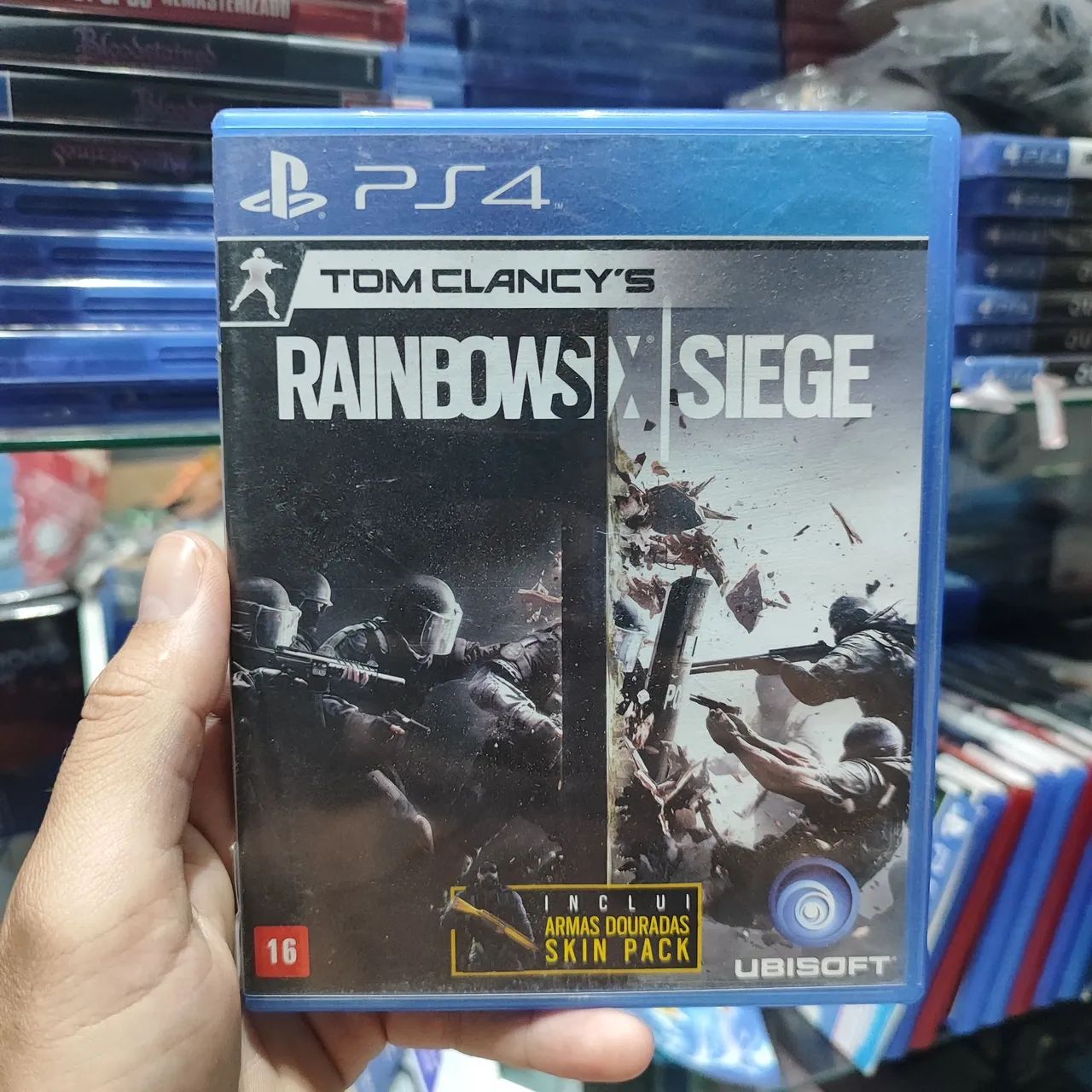 Jogo PS4 Rainbow Six Siege Usado - Aceito OLXPAY e Faço Envio