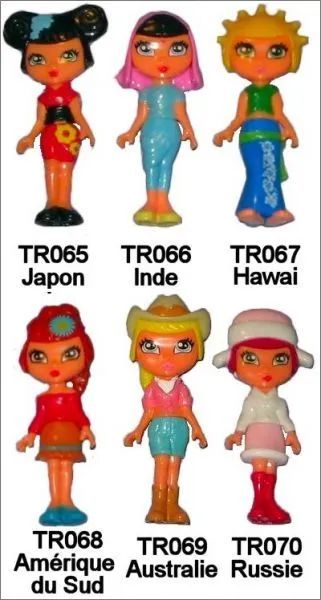 Kinder ovo Meninas do mundo