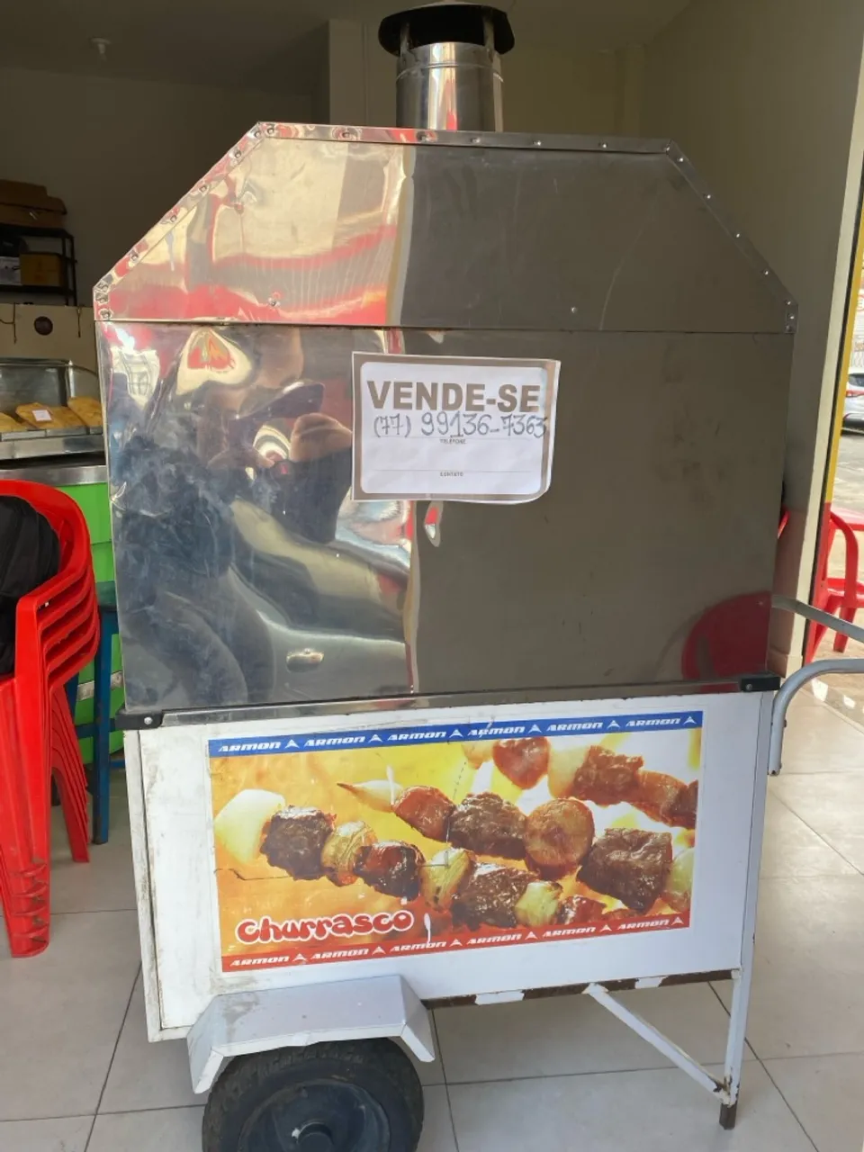 Carrinho de Churrasco Armon - Venda